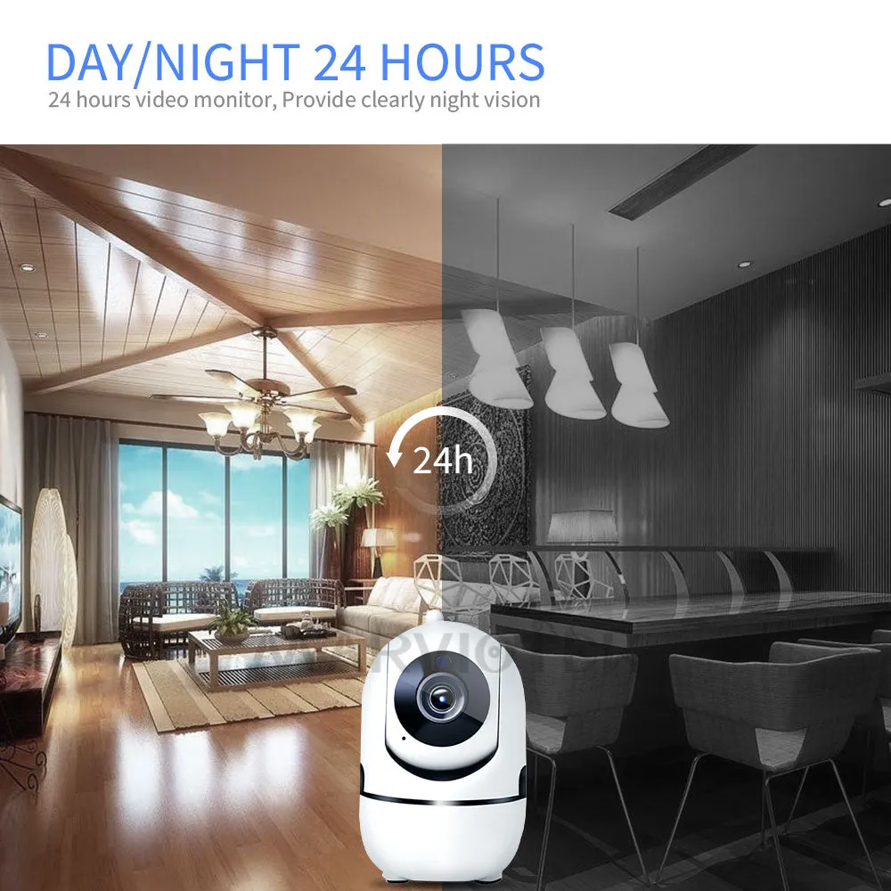 1080P Draadloze Ip Camera Wifi Intelligent Auto Tracking Mini Camera Hd Home Security Netwerk 3MP Cctv Camera Babyfoon wifi