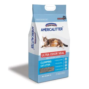 25% OFF: America Litter Ultra ODOUR SEAL Clumping Cat Litter 10L