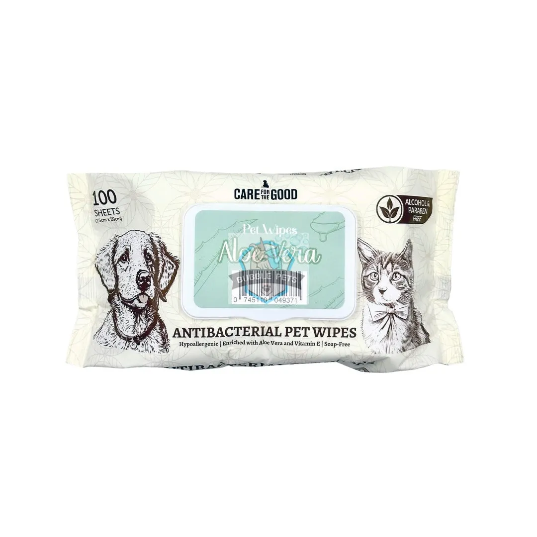 3 FOR $11.90 Care for the Good Antibacterial Pet Wipes