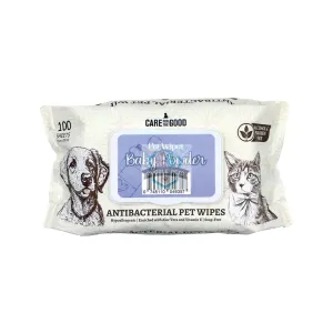3 FOR $11.90 Care for the Good Antibacterial Pet Wipes
