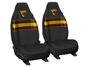 AFL Seat Cover Hawthorn Universal Size 60 Front Pair - PPAFLHAW6/2