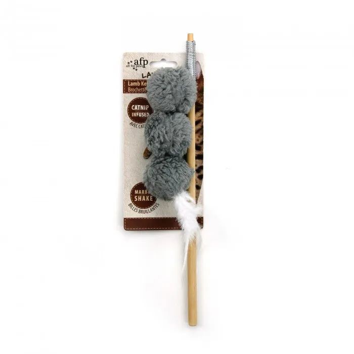 All For Paws Lamb Kebab Wand Cat Toy