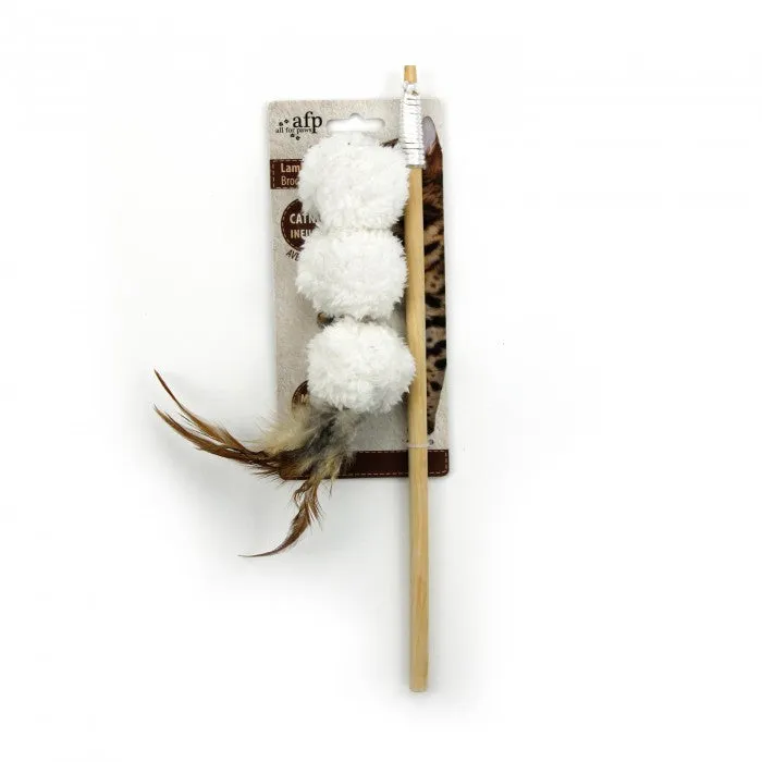 All For Paws Lamb Kebab Wand Cat Toy