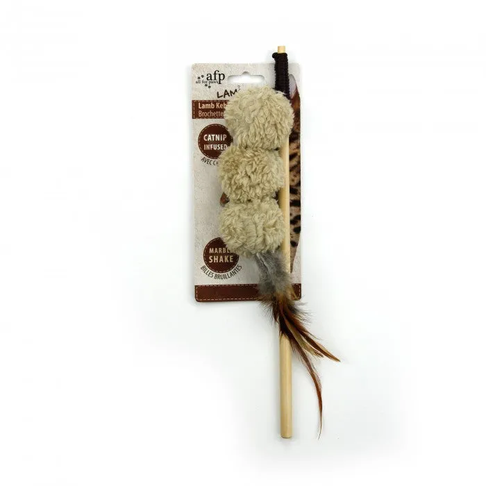 All For Paws Lamb Kebab Wand Cat Toy