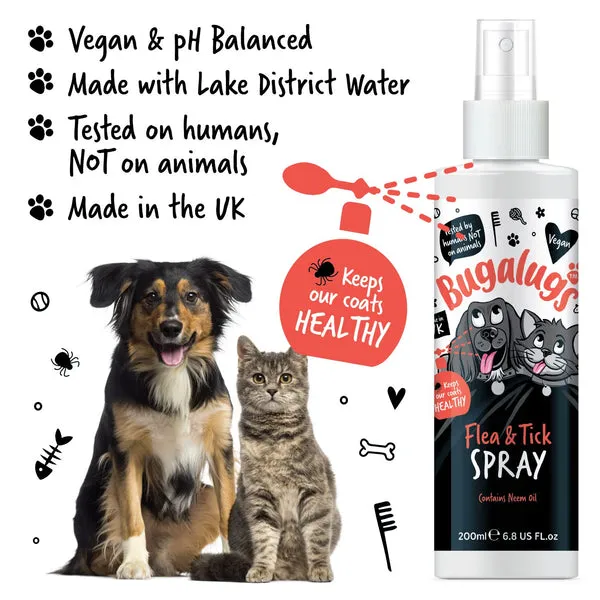 Bugalugs Dog Flea & Tick Spray 200ml