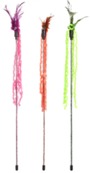 CAT DANGLER GLITTY   CURLS ASSORTMENT 42cm