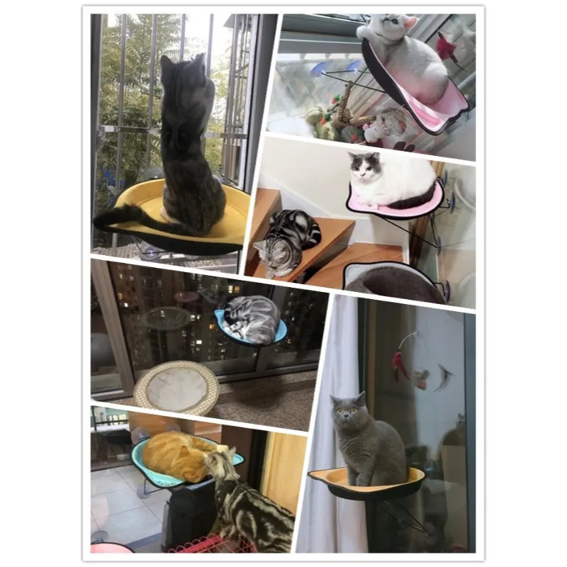 Cat Window Hammock Removable Bed