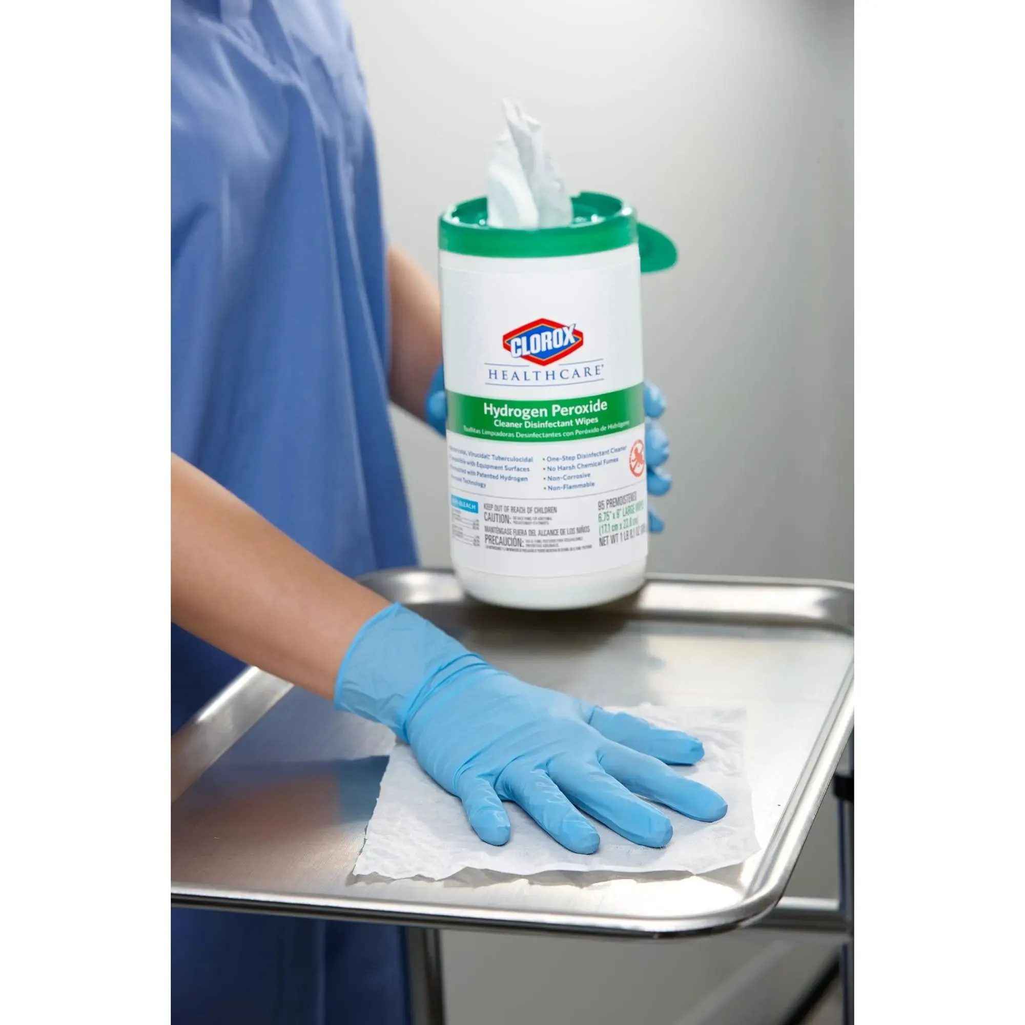 Clorox Healthcare® Hydrogen Peroxide Cleaner Disinfectant Wipes