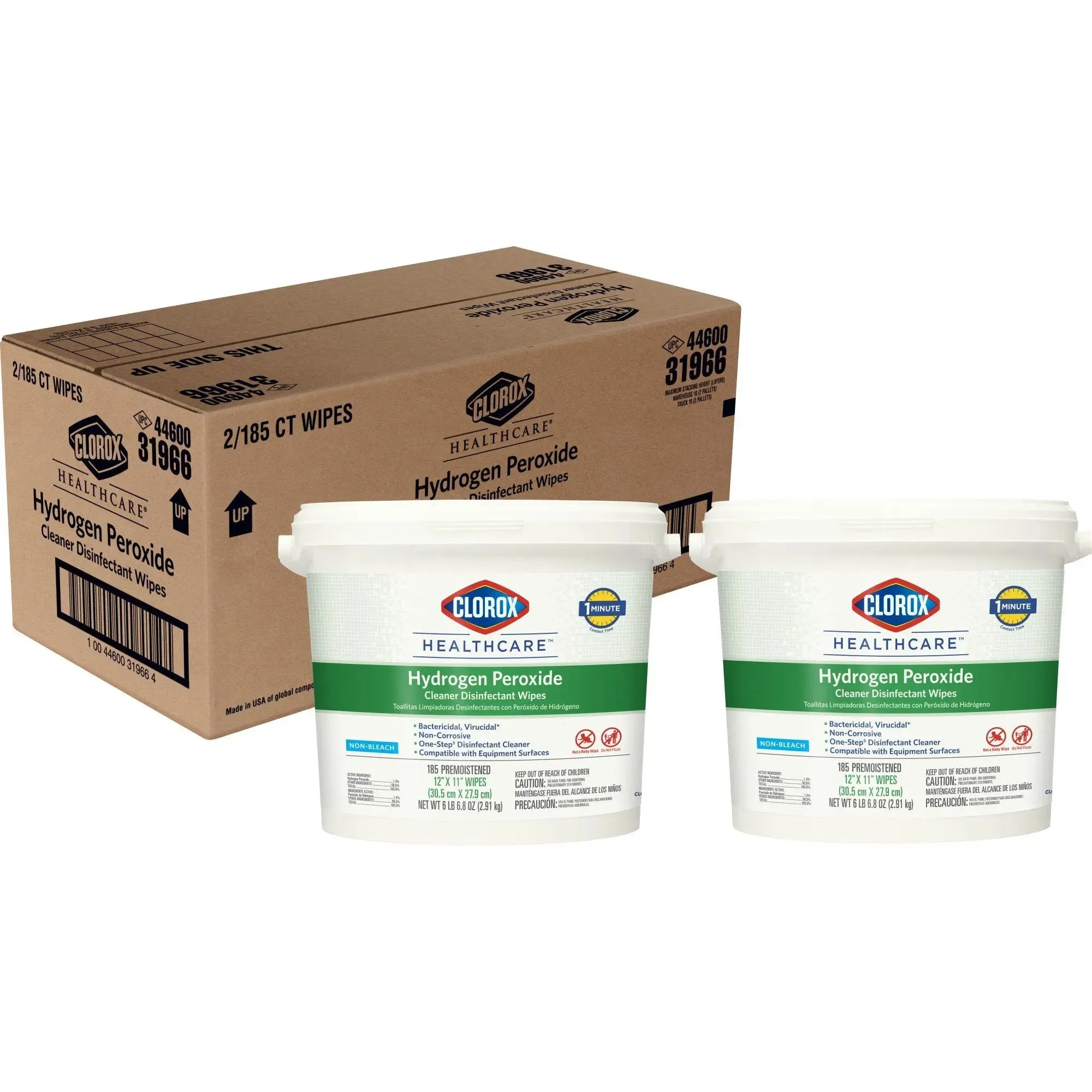 Clorox Healthcare® Hydrogen Peroxide Cleaner Disinfectant Wipes