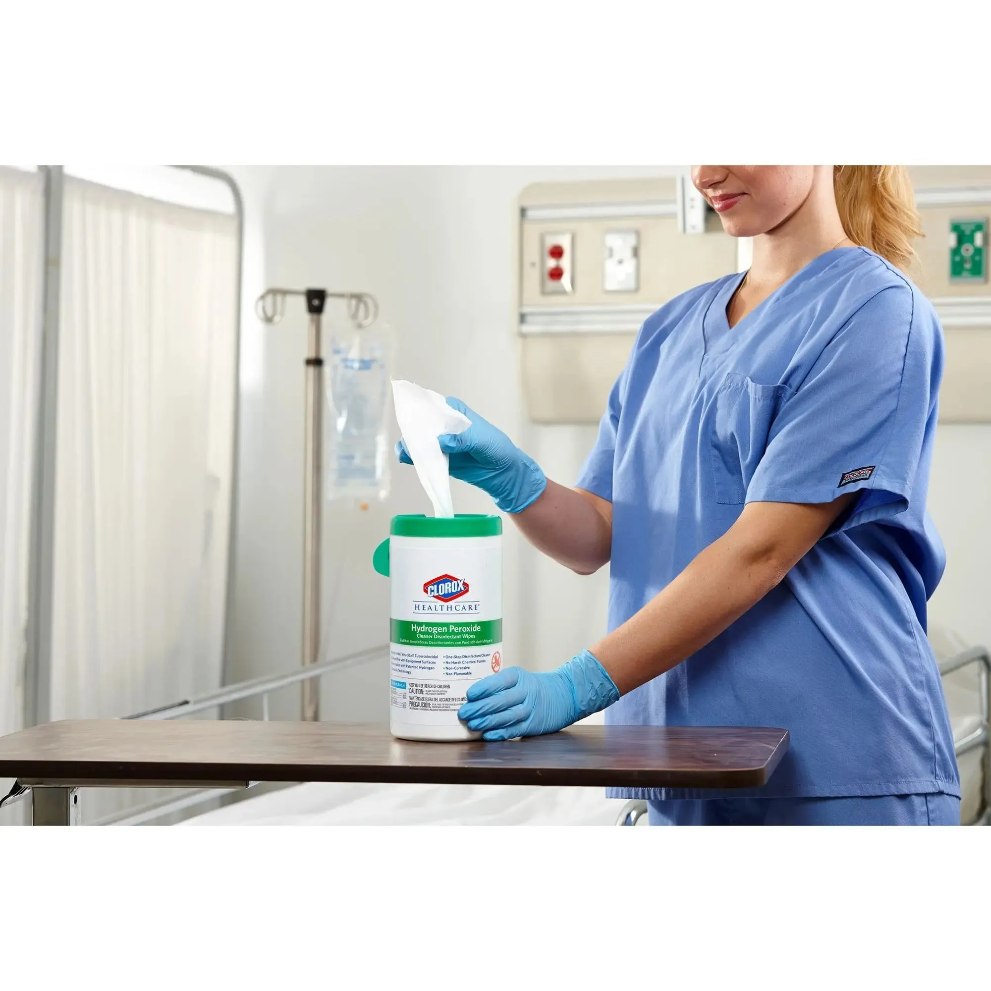 Clorox Healthcare® Hydrogen Peroxide Cleaner Disinfectant Wipes