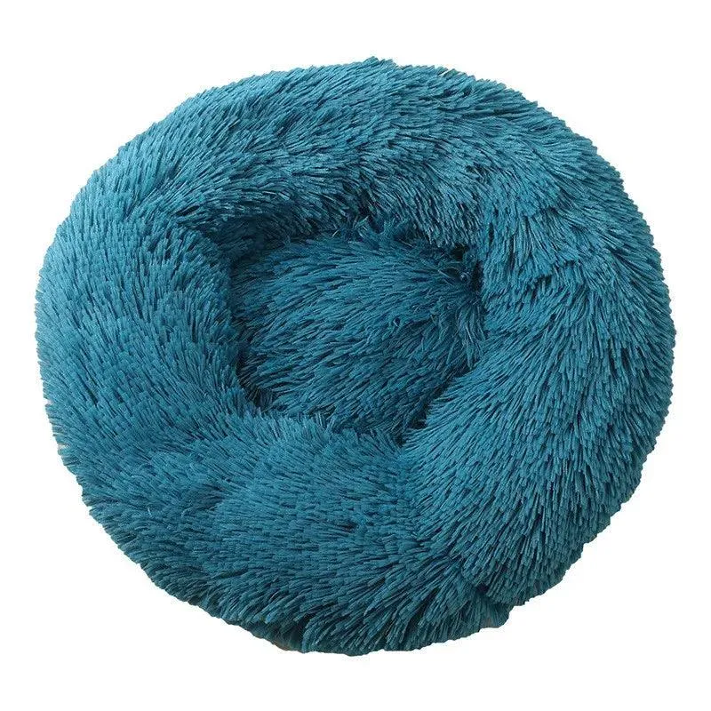 Comfortable Doughnut Cat Bed: Ultra-Soft Round Cat Furniture