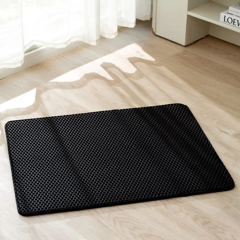 Double Layer EVA Cat Litter Mat