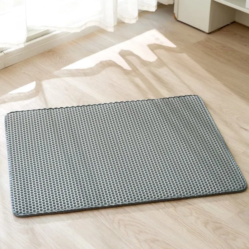 Double Layer EVA Cat Litter Mat
