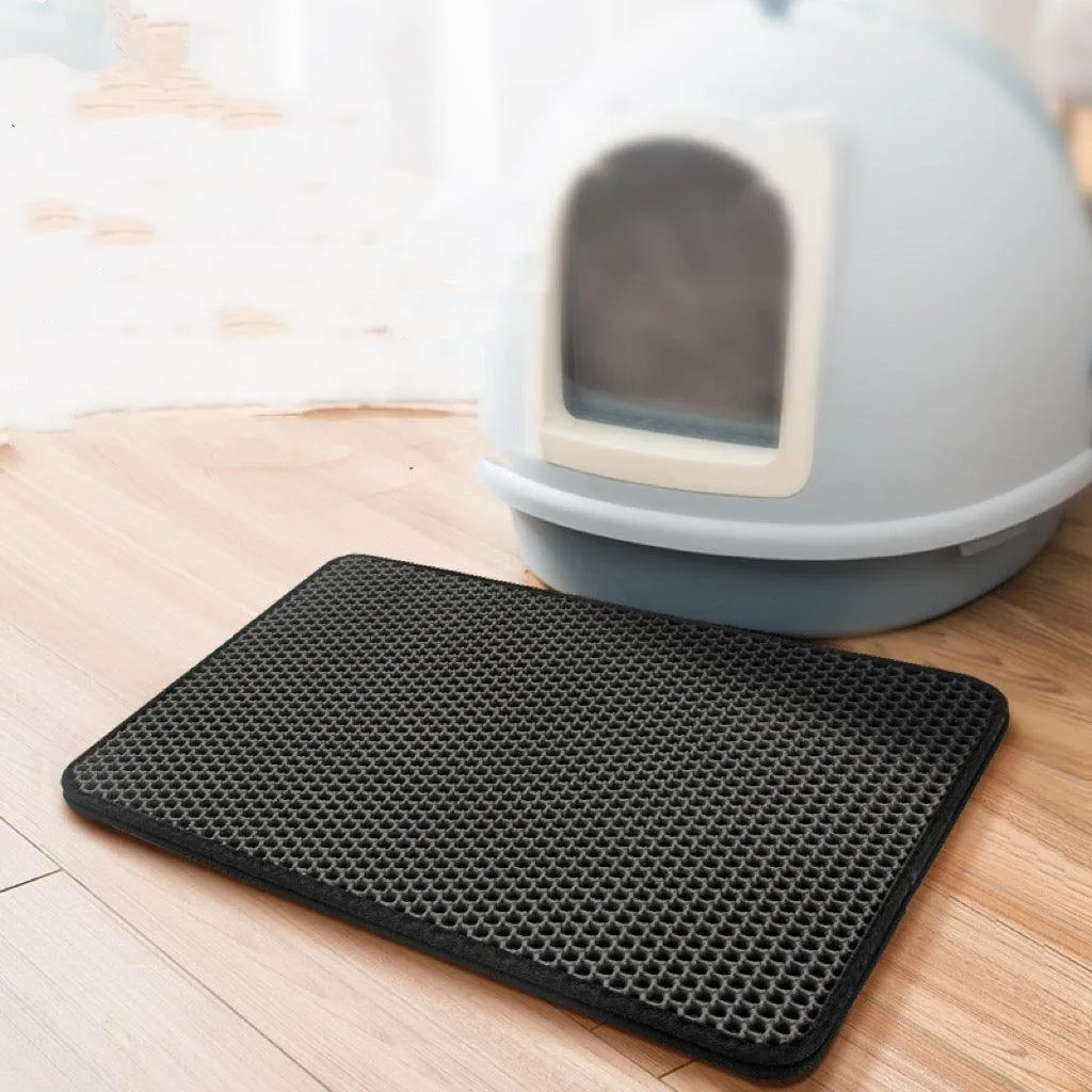 Double Layer EVA Cat Litter Mat