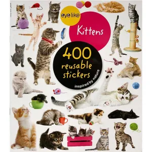Eyelike Kittens Reusable Sticker Book