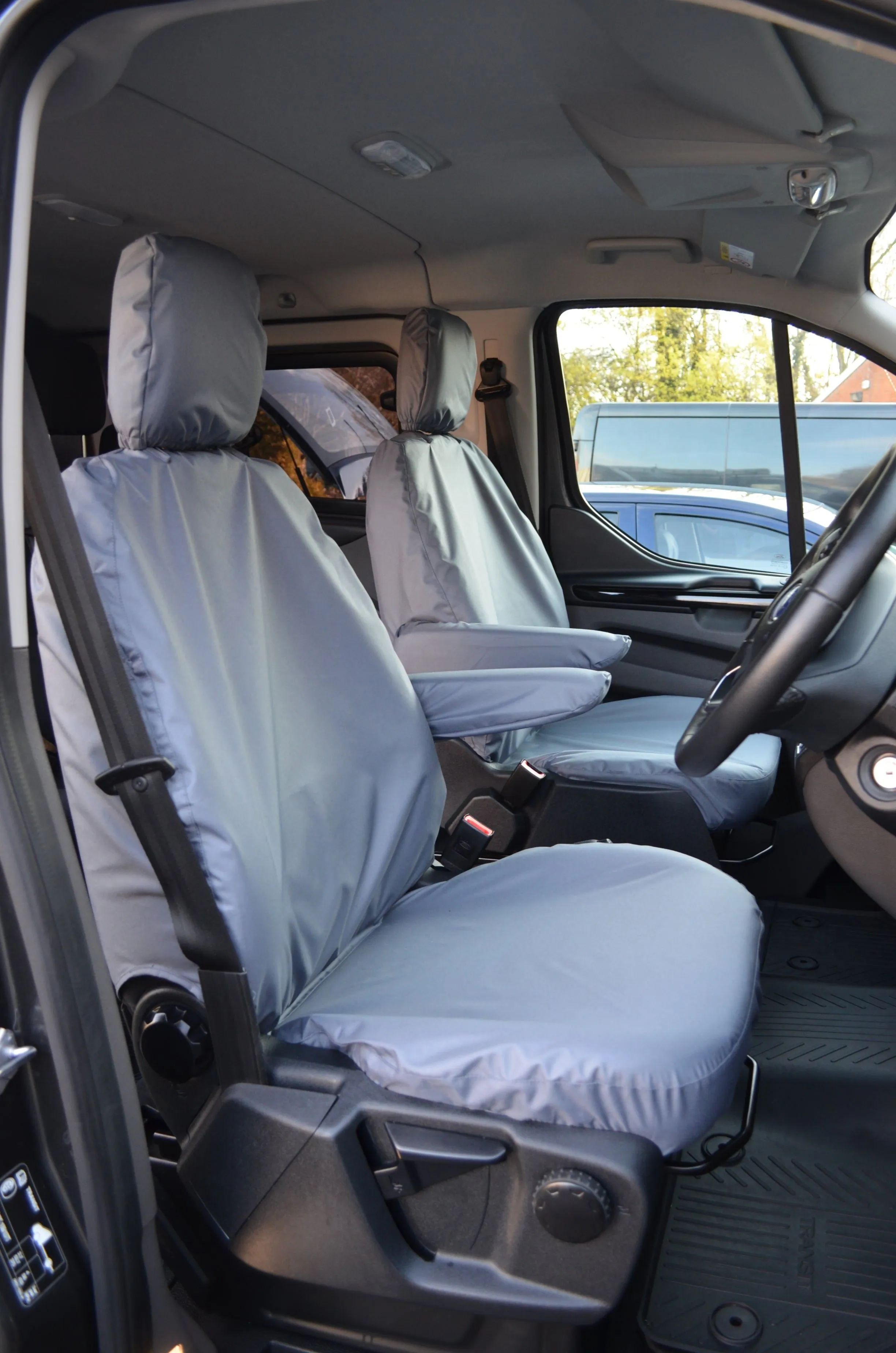 Fits Ford e-Transit Van 2022  Tailored Front Seat Covers