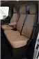 Fits Ford e-Transit Van 2022  Tailored Front Seat Covers