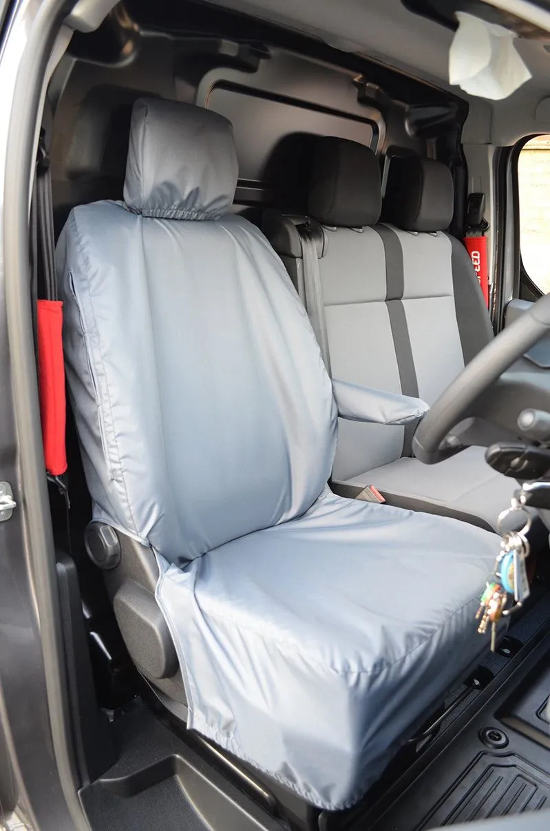 Fits Toyota Proace 2016  Tailored Waterproof Driver Seat Cover