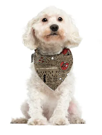 Fox   Hound Camping Dog Bandana SMALL