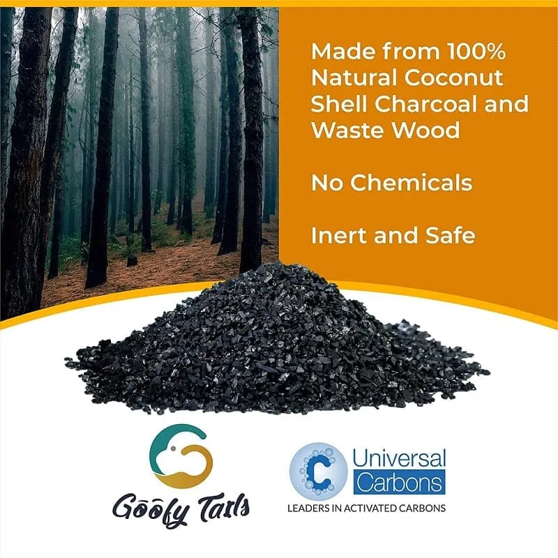 Goofy Tails Activated Charcoal Litter Fresh Deodorizer- 200g