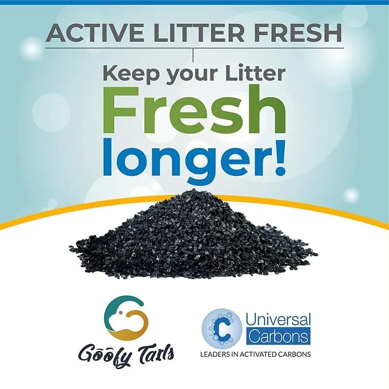 Goofy Tails Activated Charcoal Litter Fresh Deodorizer- 200g