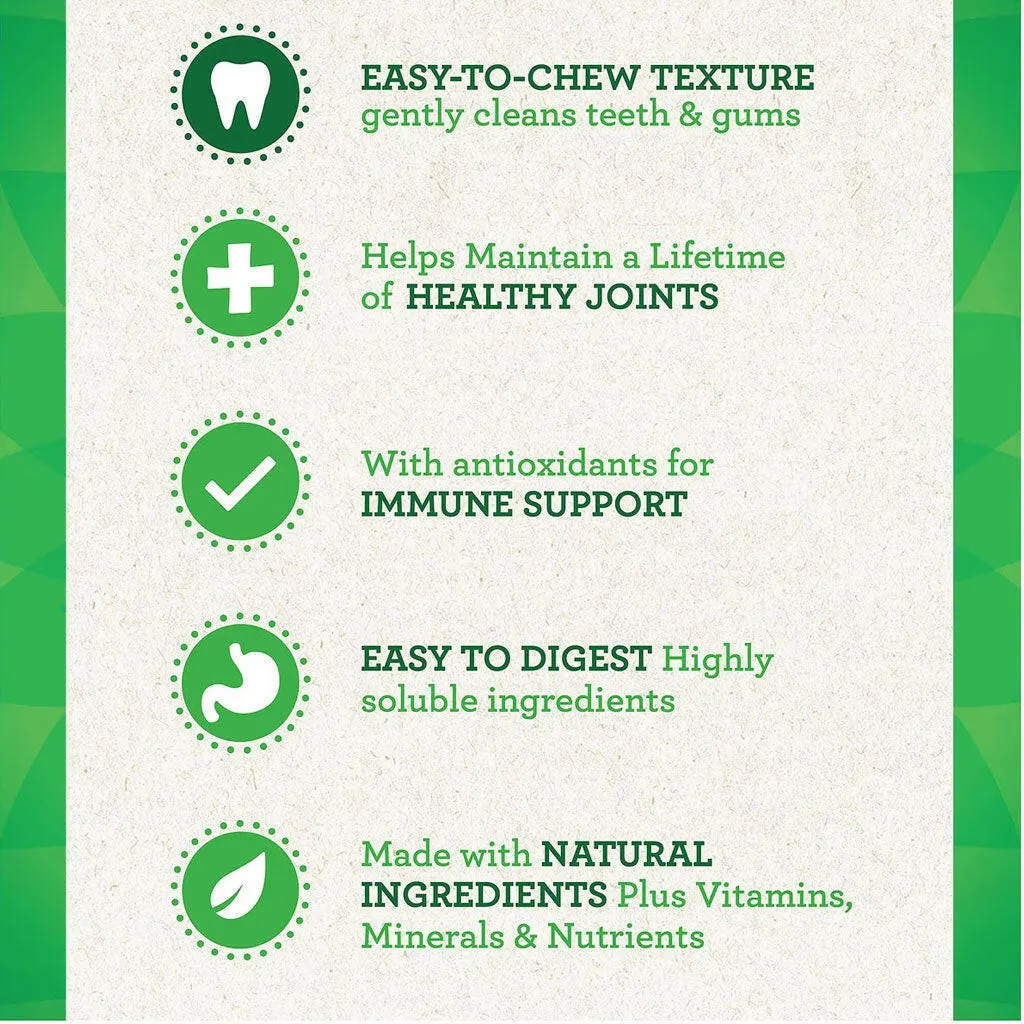 Greenies Aging Care Petite Dental Dog Treats, 45 count