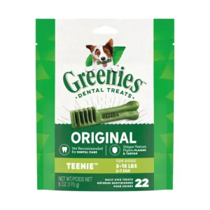 Greenies Dental Chew For Teenie Dogs (22 Pack)