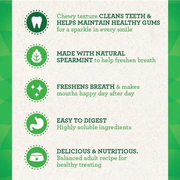 Greenies Fresh Regular Adult Dog Dental Treats, 12oz