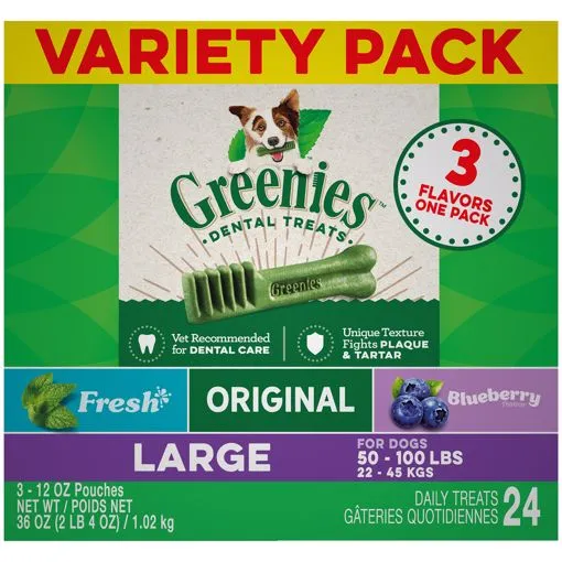 Greenies Variety Pack Treat 36 oz