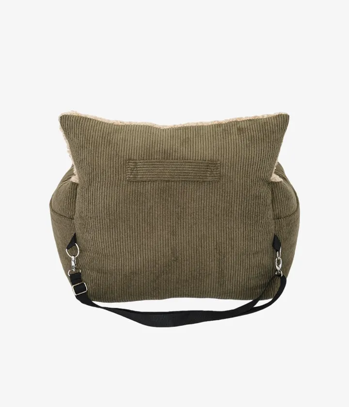 Harry Dog Car Seat - Khaki