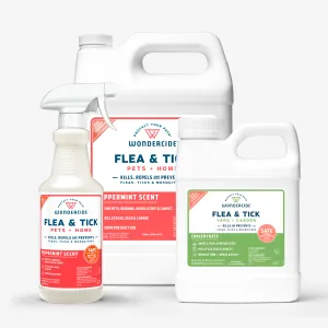 Home Treatment Kit | Flea & Tick Spray with Natural Essential Oils