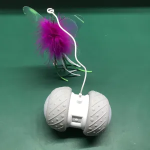 Interactive Electric Cat Feather Toy