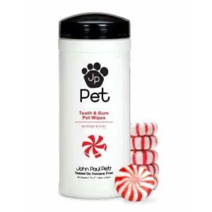 John Paul Pet Tooth & Gum Wipes (45 Sheets)
