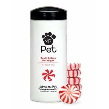 John Paul Pet Tooth & Gum Wipes (45 Sheets)