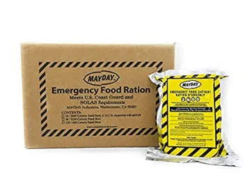 Mayday Food Bars 2400 Calories Emergency Ready To Eat Prepared Food For Camping And Outdoors Needs- Pack of 6