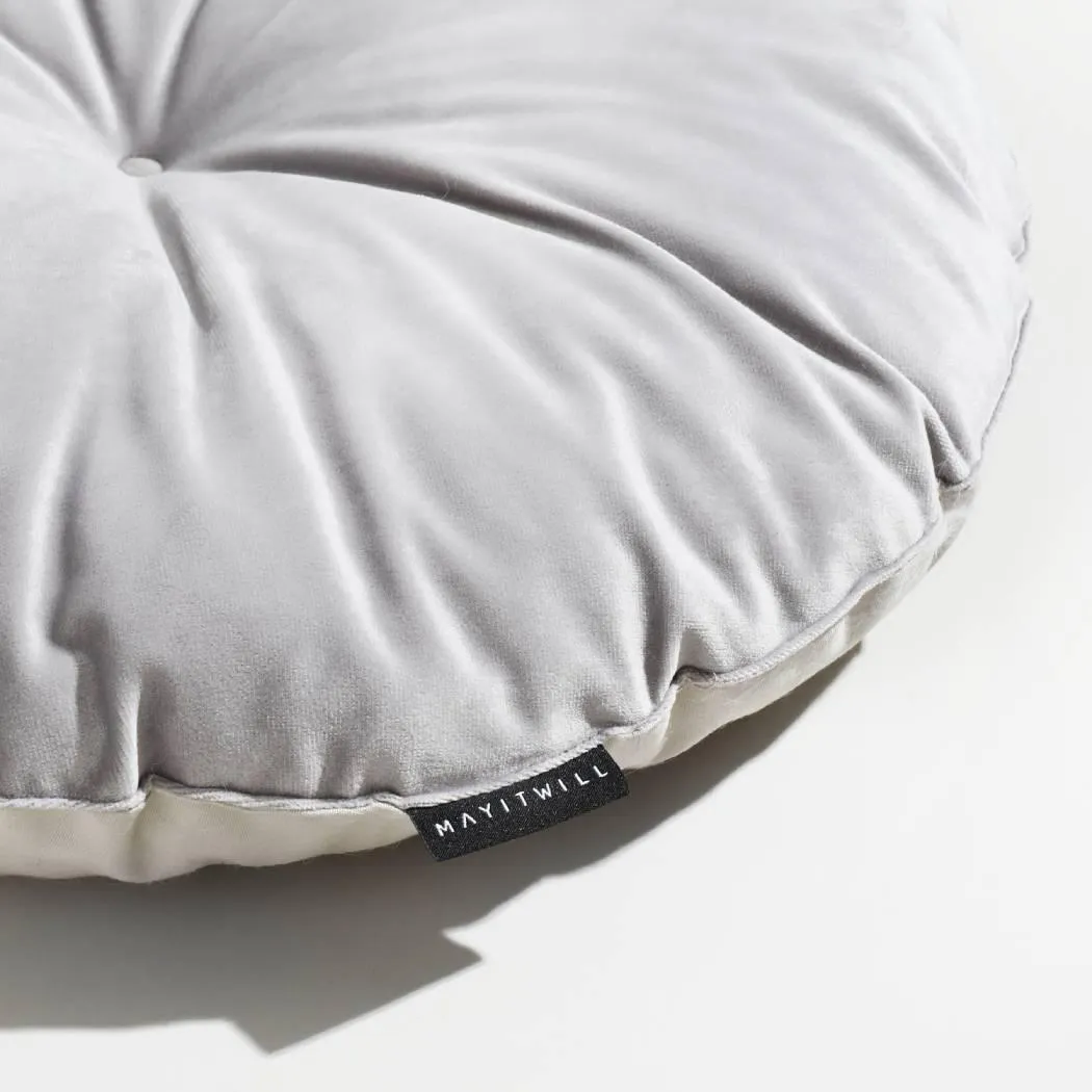 Michu Castle Cat Litter Box Round Cushion- Soft and Cozy