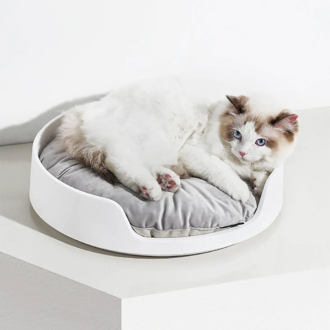 Michu Castle Cat Litter Box Round Cushion- Soft and Cozy
