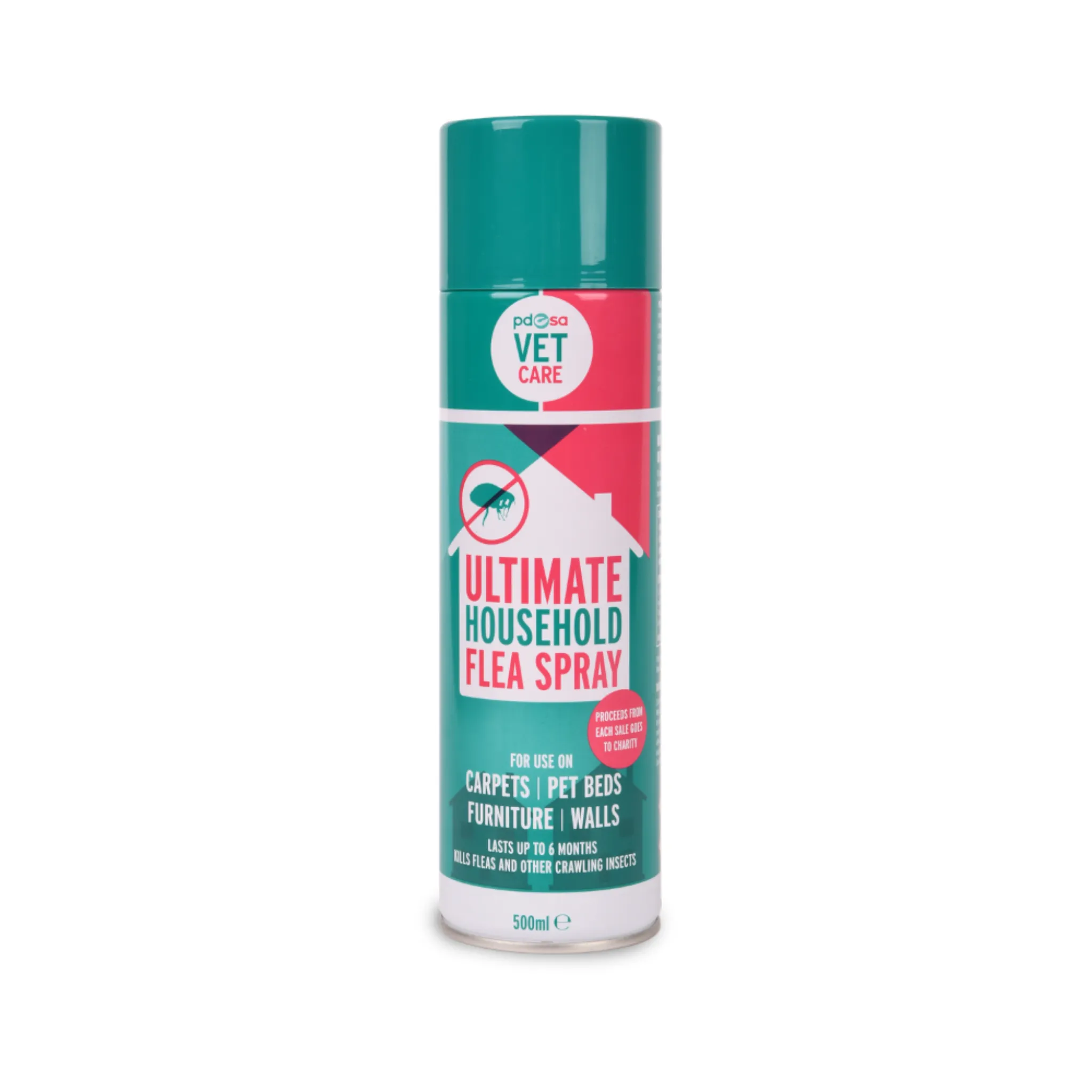 PDSA Vet Care | Ultimate Household Flea Spray 500ml