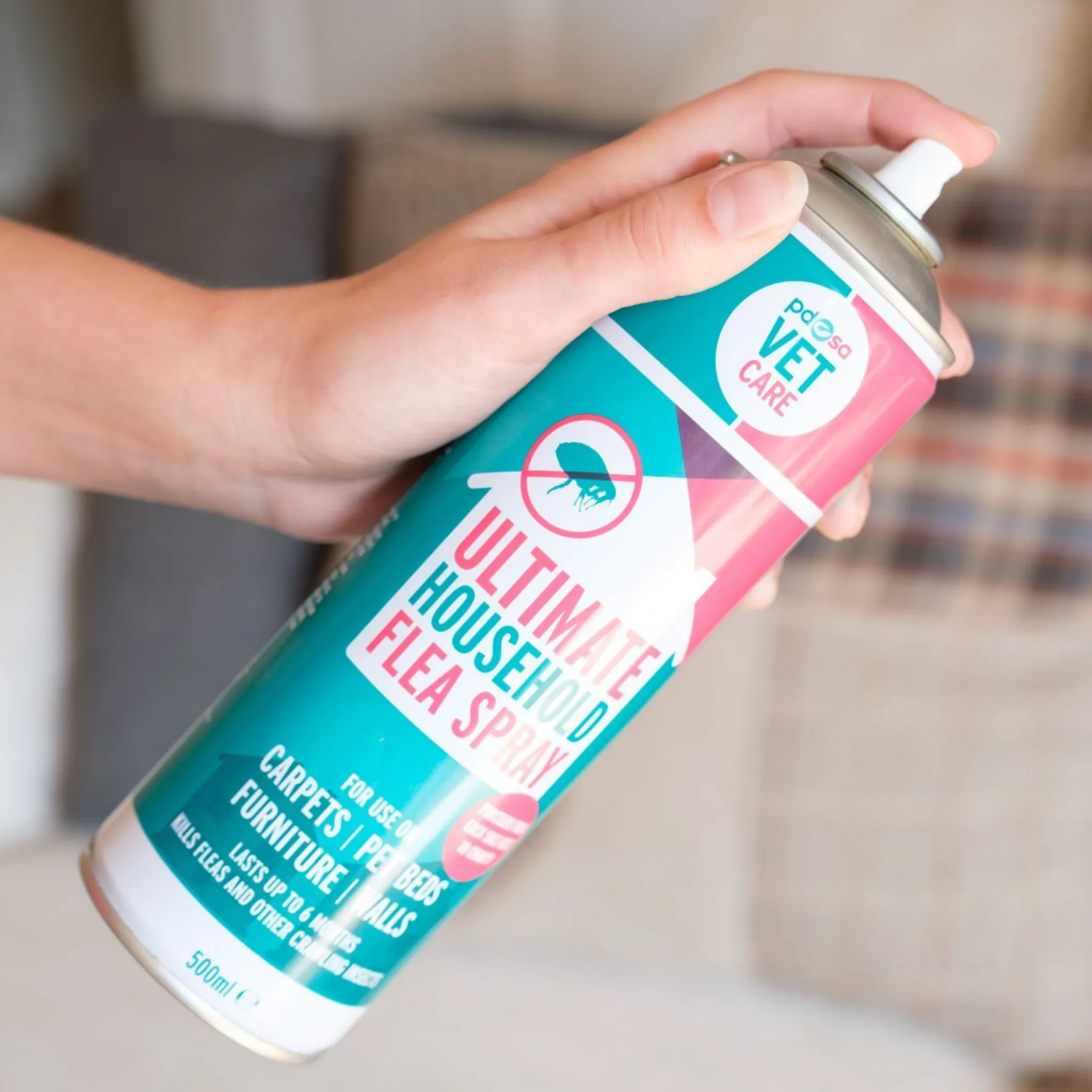 PDSA Vet Care | Ultimate Household Flea Spray 500ml