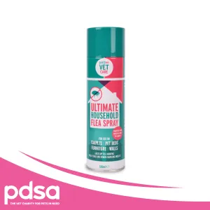 PDSA Vet Care | Ultimate Household Flea Spray 500ml