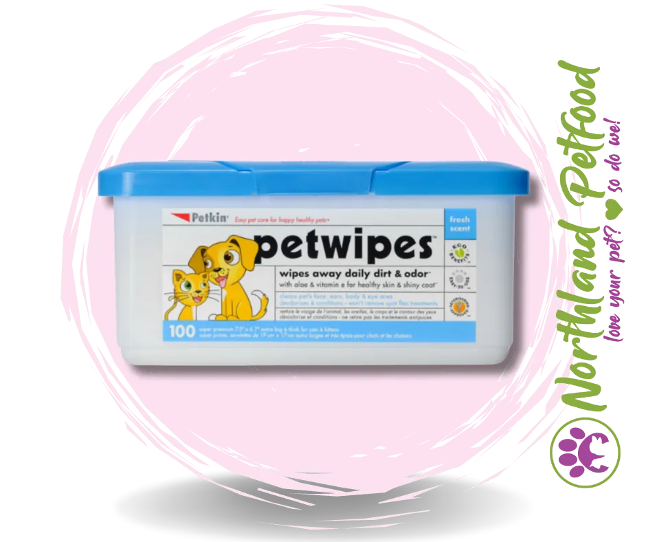 Petkin Pet Wipes - 100Pk