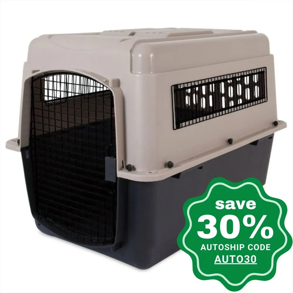 Petmate - IATA Approved Ultra Vari Kennel II - Intermediate Carrier (L32" x W22.5" x H24") - Suitable for 30-50 lbs