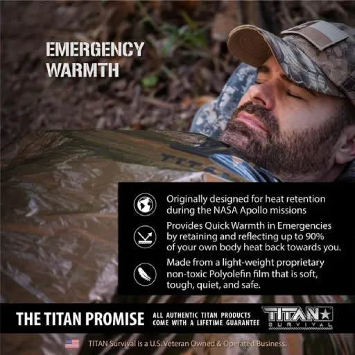 Premium Quality Emergency Survival Kit / Bugout Bag- 25 Items