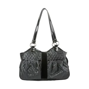 Quilted Luxe Metro Carrier — Black