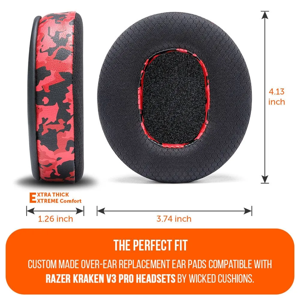 Razer Kraken V3 Pro Earpads - WC FreeZe Cooling Gel