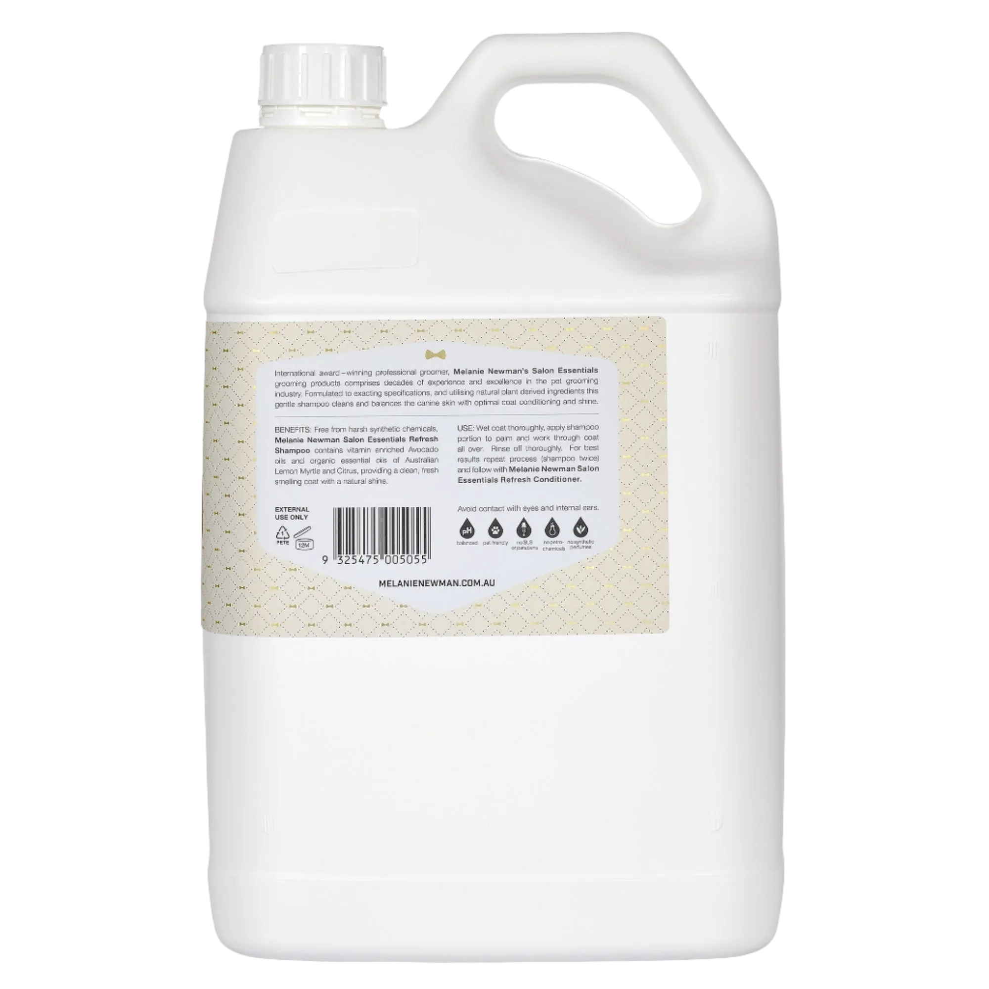 Refresh Shampoo 5L by Melanie Newman