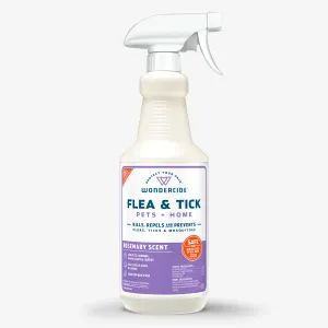 Rosemary Flea & Tick Spray for Pets   Home with Natural Essential Oils