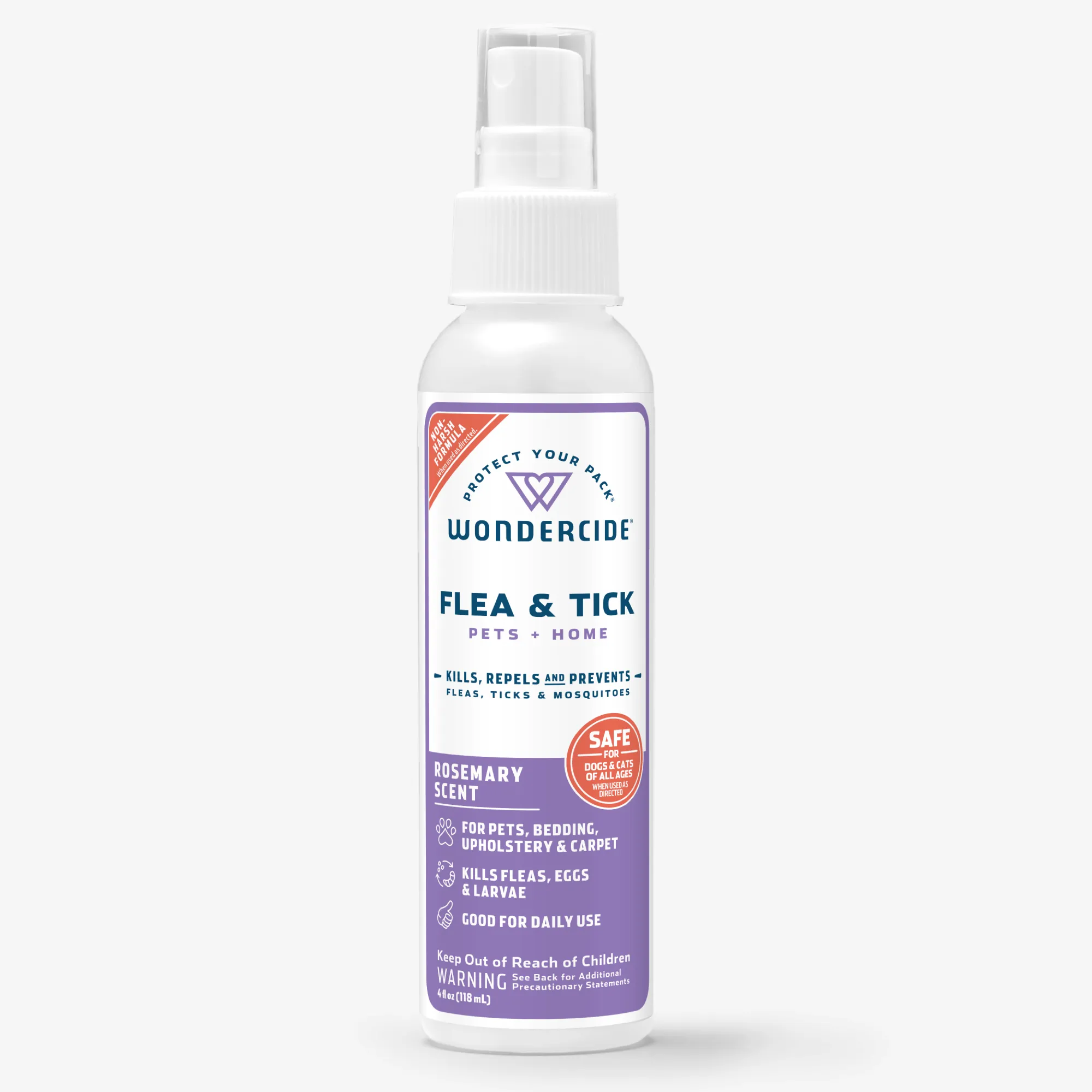 Rosemary Flea & Tick Spray for Pets   Home with Natural Essential Oils