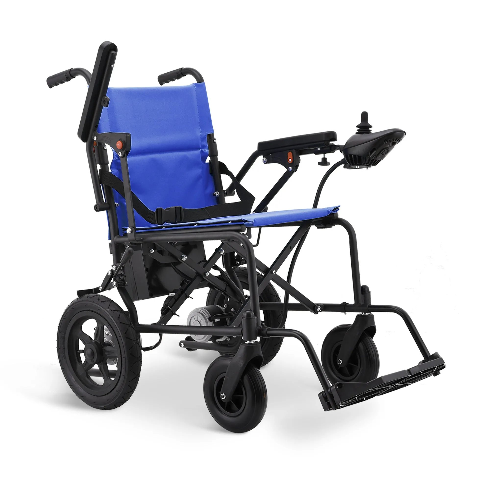 Rubicon DX02 - Affordable, Lightweight & Powerful Electric Wheelchair: Foldable, Portable & Airline-Approved for Travel | Economical Power Wheelchair