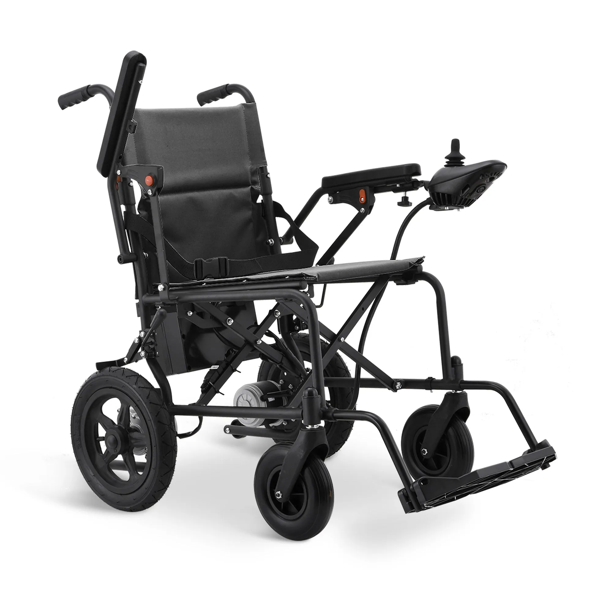 Rubicon DX02 - Affordable, Lightweight & Powerful Electric Wheelchair: Foldable, Portable & Airline-Approved for Travel | Economical Power Wheelchair